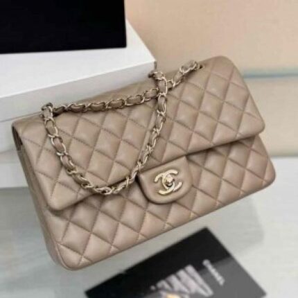Chanel Paris Jumbo big size lather QUALITY Inner Branding with box Bill 5239